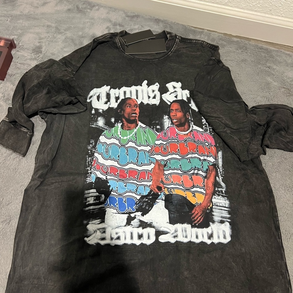 Black Graphic Men Shirt